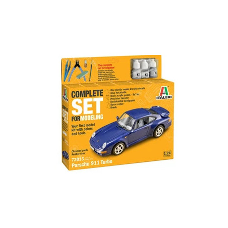 Model Set Italeri 1 24 Porsche 911 avec accessoires