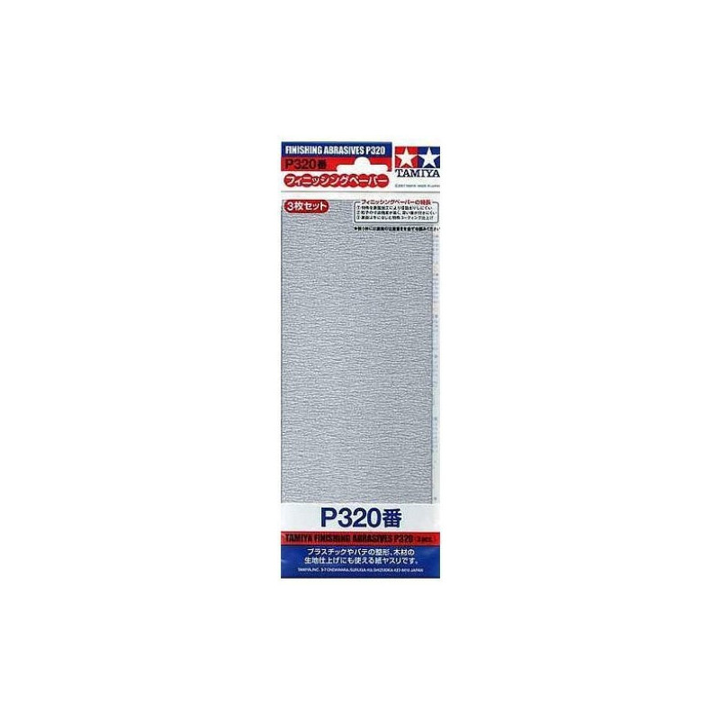 Papier a poncer fin Tamiya 320