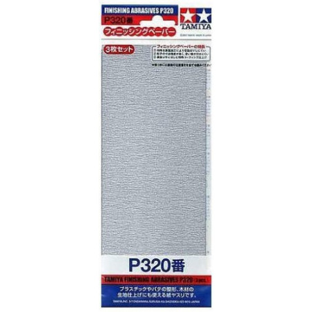 Papier a poncer fin Tamiya 320