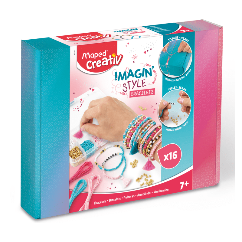 Coffret création de bijoux enfant Imagin’Style Bracelets