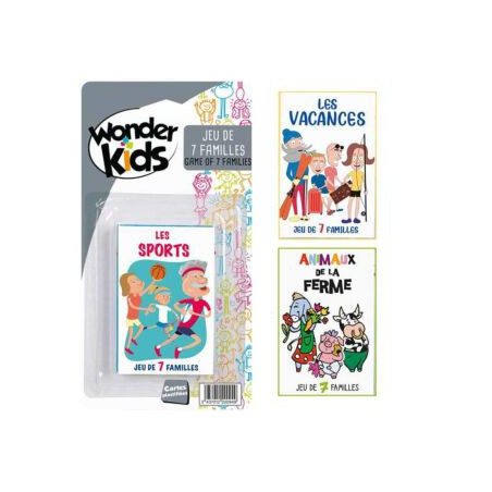 7 FAMILLES PLASTIFIEES - ASSORTIMENT