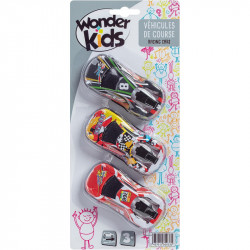3 VEHICULES STREET RACE - ASSORTIMENT