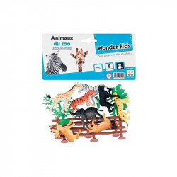 8 ANIMAUX ZOO + ACCESSOIRES