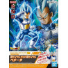 Maquette DBZ super saiyan god super saiyan vegeta