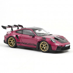 Norev 1 18 Porsche 911 Gt3 RS 2022 Weissach Rubis rose 187370