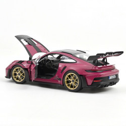 Norev 1 18 Porsche 911 Gt3 RS 2022 Weissach Rubis rose 187370