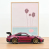 Norev 1 18 Porsche 911 Gt3 RS 2022 Weissach Rubis rose 187370