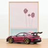 Norev 1 18 Porsche 911 Gt3 RS 2022 Weissach Rubis rose 187370