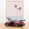 Norev 1 18 Porsche 911 Gt3 RS 2022 Weissach Rubis rose 187370