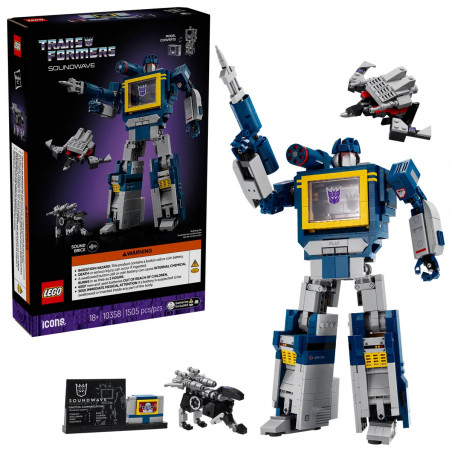 Lego 10358 Transformers : Soundwave V29