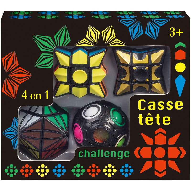 Casse tete Challenge 4 en 1