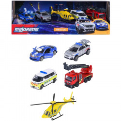 Majorette 1 64 Lot de 5 Police et pompiers