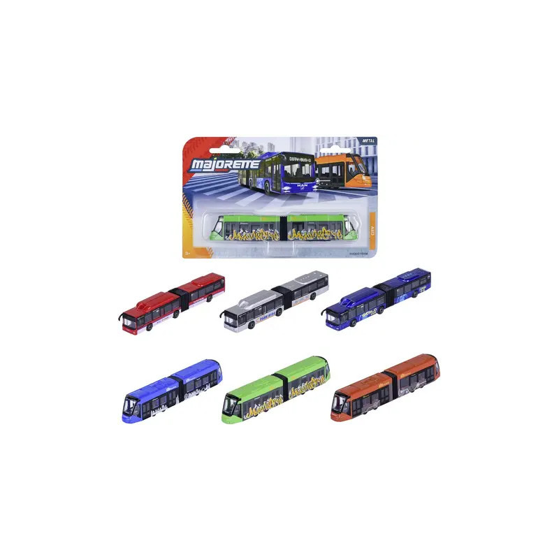 Majorette 1 64 Bus et Tramway City Ass
