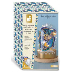 CLOCHE LUMINEUSE PAPILLONS A CREER
