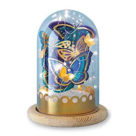 CLOCHE LUMINEUSE PAPILLONS A CREER