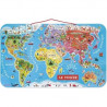 PUZZLE MONDE MAGNETIQUE VERSION FRANCAISE