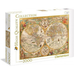 2000 PIÈCES ANCIENT MAP