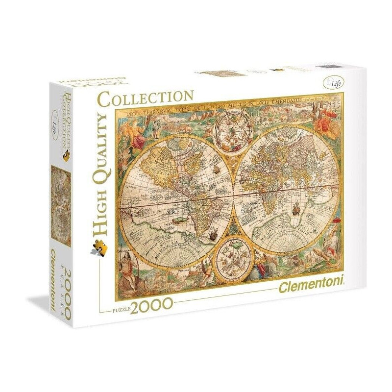 2000 PIÈCES ANCIENT MAP