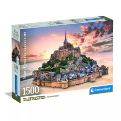 LE MONT SAINT-MICHEL - PUZZLE COMPACT 1500 PIECES