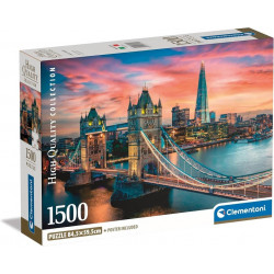 PUZZLE COMPACT 1500 PIECES - LONDON TWILIGHT