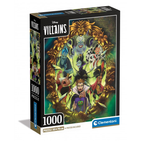 PUZZLE disney VILLAINS 1000 Pièces