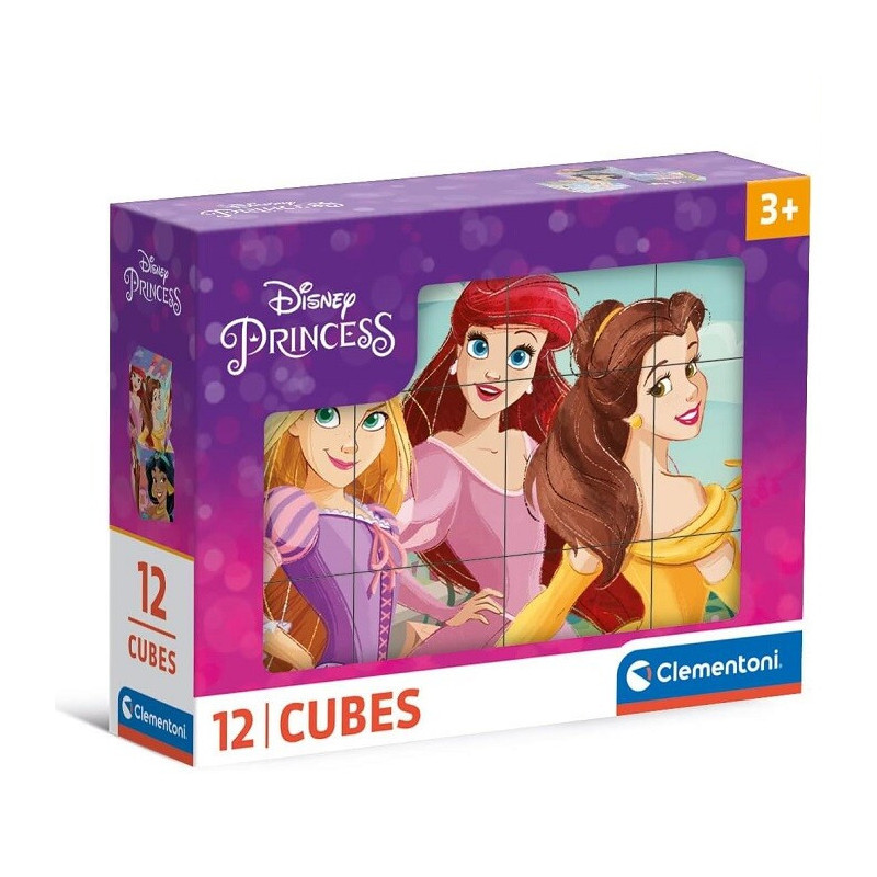 Disney princess - cubes 12 | jouets 1er age