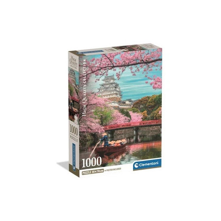 PUZZLE COMPACT 1000 PIECES - HIMEJI CASTLE