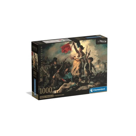 LA LIBERTE GUIDANT LE PEUPLE - PUZZLE COMPACT 1000 PIECES