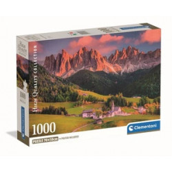 PUZZLE COMPACT 1000 PIECES - MAGICAL DOLOMITES