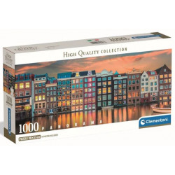 BRIGHT AMSTERDAM - PUZZLE COMPACT 1000 PIECES PANORAMA
