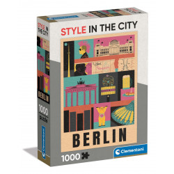 Puzzle compact 1000 pieces - style in the city berlin
