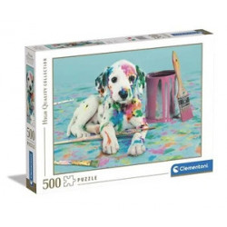 Puzzle Clementoni 500 Pieces Chien couleur