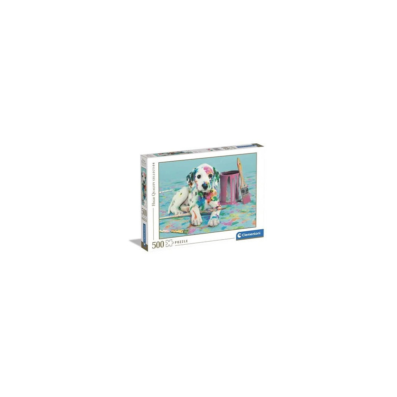 Puzzle Clementoni 500 Pieces Chien couleur