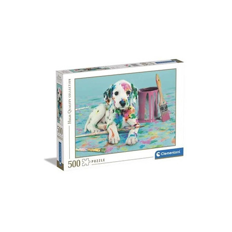 Puzzle Clementoni 500 Pieces Chien couleur