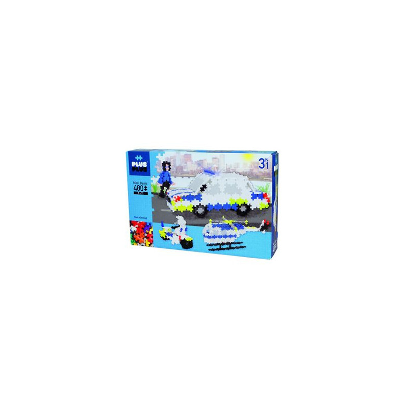 Plus plus Box 480 pces  3 en 1 police