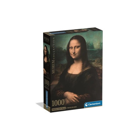 PUZZLE 1000PCES MUSEUM COLLECTION DE VINCI LA JOCONDE