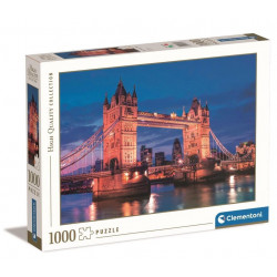 PUZZLE 1000 PCES TOWER BRIDGE AT NIGHT