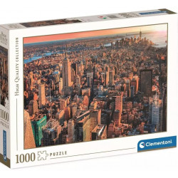 PUZZLE 1000 PCES NEW YORK CITY SUNSET