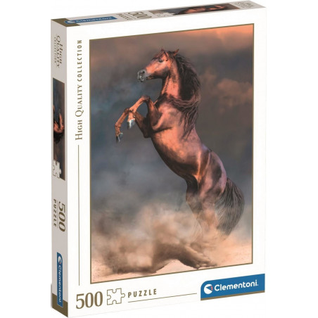 puzzle clementoni 500 chevaux