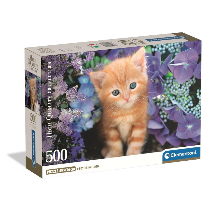 GINGER CAT - PUZZLE COMPACT 500 PIECES