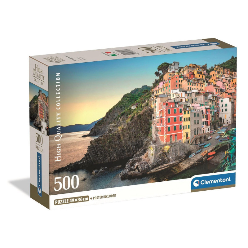 RIOMAGGIORE COAST - PUZZLE COMPACT 500 PIECES