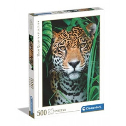 PUZZLE 500 PCES JAGUAR IN THE JUNGLE