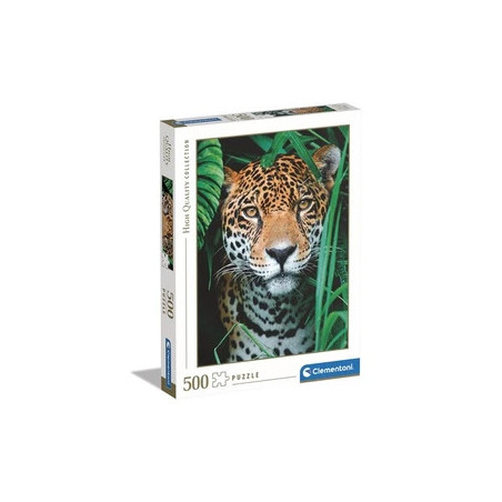 PUZZLE 500 PCES JAGUAR IN THE JUNGLE