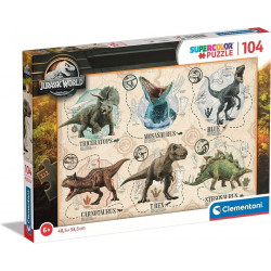 Puzzle Clementoni 104 Pieces Dinosaures