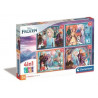Puzzle Clementoni 4 en 1 Pieces Frozen II