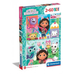 Puzzle Clementoni 2x60 Gabbys
