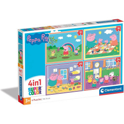 Puzzle clementoni 4 en 1