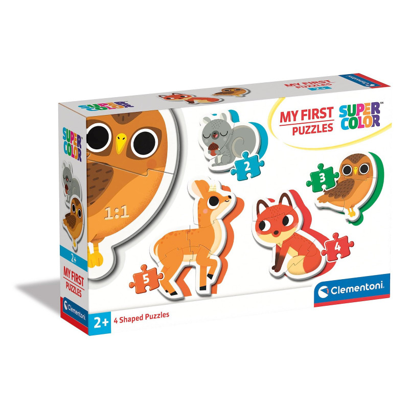 Puzzle clementoni My First Animaux foret