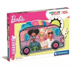 104 PIÈCES SHAPED   BARBIE