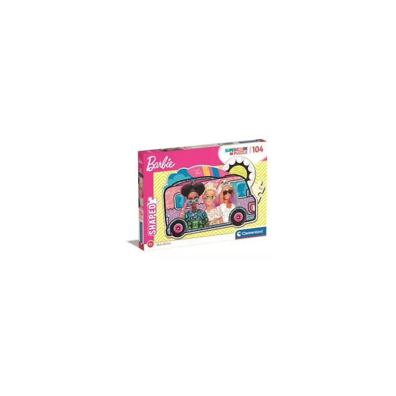104 PIÈCES SHAPED   BARBIE